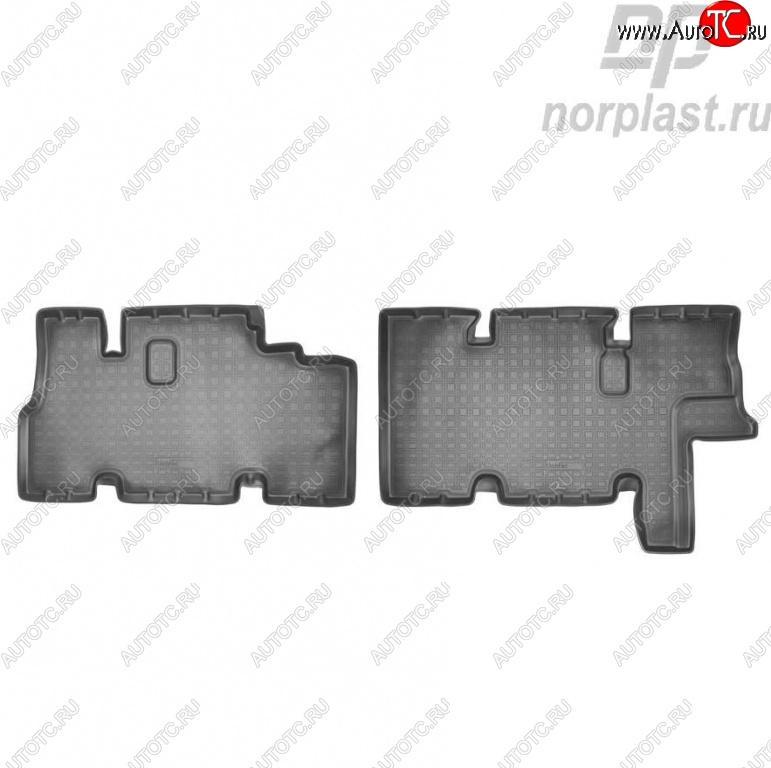 1 679 р. Коврики салона Norplast Unidec (с доп. отопителем 2-го ряда)  ГАЗ ГАЗель Next  A62,А65 (2016-2025) автобус (Цвет: черный)  с доставкой в г. Таганрог
