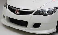 18 999 р. Передний бампер INGS Extreem  Honda Civic  FD (2005-2011) седан дорестайлинг, седан рестайлинг (Неокрашенный)  с доставкой в г. Таганрог. Увеличить фотографию 2