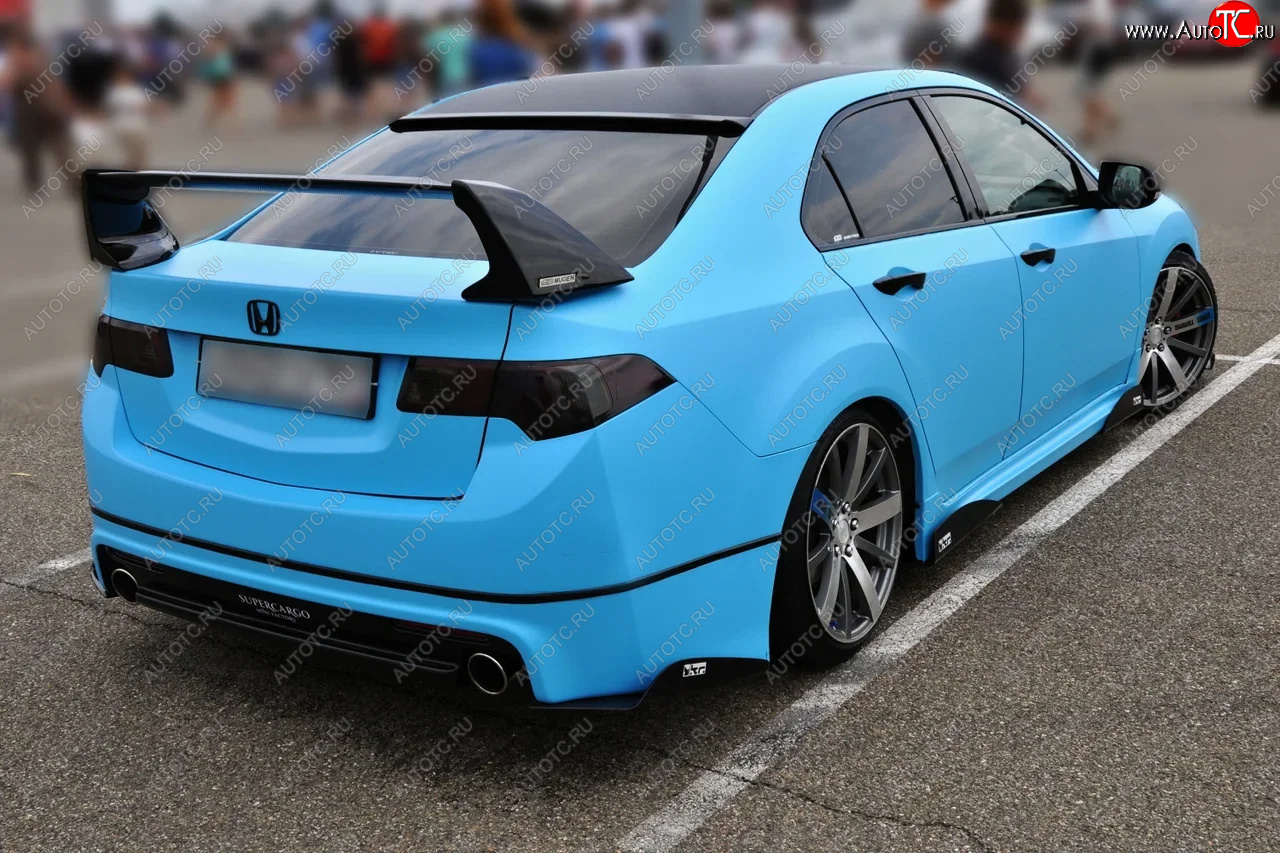 6 549 р. Спойлер Mugen  Honda Civic  FD (2005-2011) седан дорестайлинг, седан рестайлинг (Неокрашенные)  с доставкой в г. Таганрог