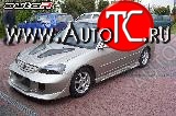 22 899 р. Передний бампер Jaguar Honda Civic ES седан дорестайлинг (2000-2003)  с доставкой в г. Таганрог