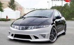 Передний бампер NeoDesign Honda Civic FK,FN хэтчбэк 5 дв. дорестайлинг (2005-2008)