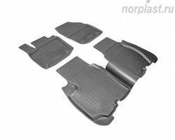 2 699 р. Комплект салонных ковриков 5-дв. Norplast  Honda Civic  FK2 (2011-2016) хэтчбэк 5 дв.  с доставкой в г. Таганрог. Увеличить фотографию 1