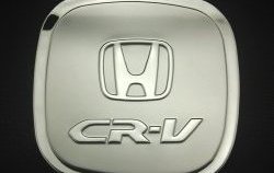 949 р. Накладка на лючок бензобака СТ Honda CR-V RM1,RM3,RM4 дорестайлинг (2012-2015)  с доставкой в г. Таганрог. Увеличить фотографию 2