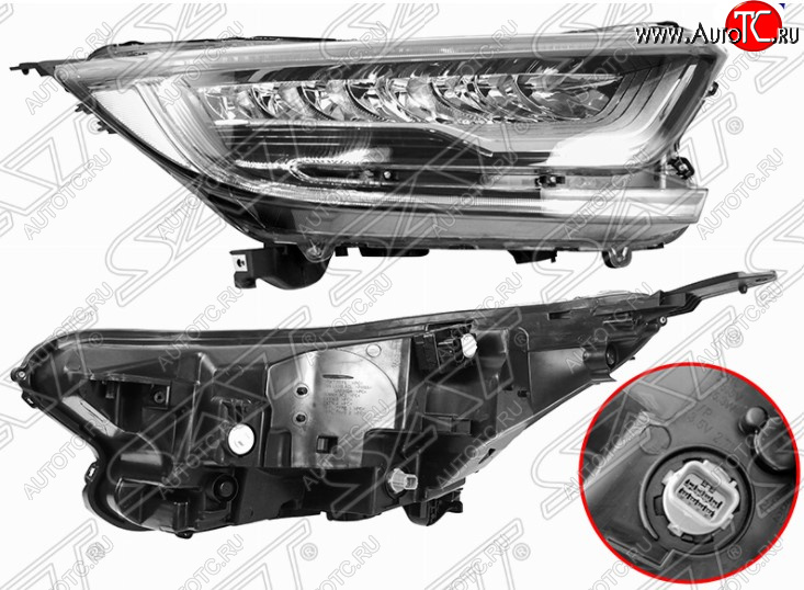 12 649 р. Правая передняя фара SAT (диодная, с электрокорректором) Honda CR-V RW,RT дорестайлинг (2016-2020)  с доставкой в г. Таганрог