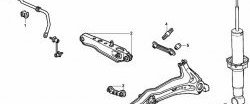 999 р. Полиуретановый сайлентблок верхнего поперечного рычага задней подвески Точка Опоры  Honda CR-V  RD1,RD2,RD3 - partner  с доставкой в г. Таганрог. Увеличить фотографию 2