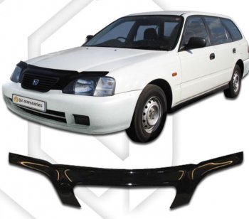 Дефлектор капота EL1 CA-Plastiс exclusive Honda (Хонда) Orthia (Ортхиа) (1996-1998)