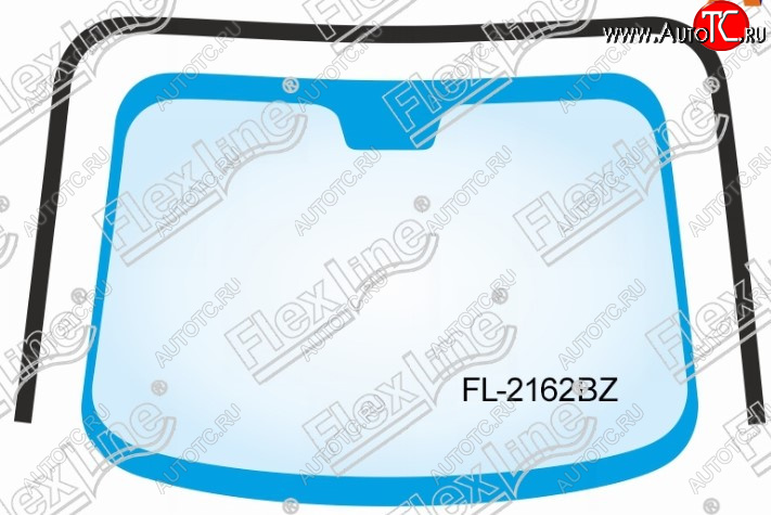 1 699 р. Молдинг лобового стекла FlexLine Hyundai Accent седан ТагАЗ (2001-2012)  с доставкой в г. Таганрог