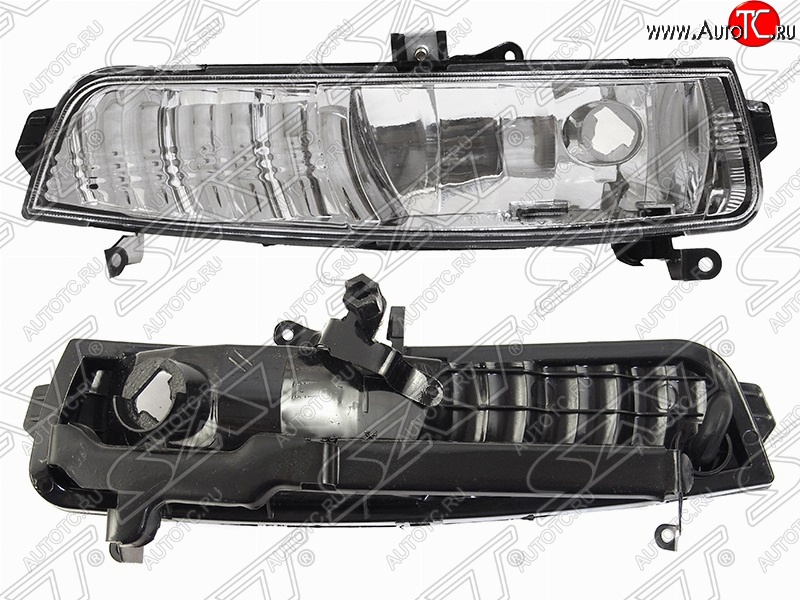 1 059 р. Правая противотуманная фара SAT  Hyundai Accent  MC (2005-2011) седан, хэтчбек  с доставкой в г. Таганрог