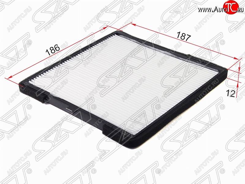 275 р. Фильтр салонный SAT (186х187х12 mm)  Hyundai i10  PA (2007-2013), KIA Picanto ( 1 SA хэтчбэк 5 дв.,  2 TA хэтчбэк 5 дв.,  2 TA хэтчбэк 3 дв.) (2003-2017)  с доставкой в г. Таганрог