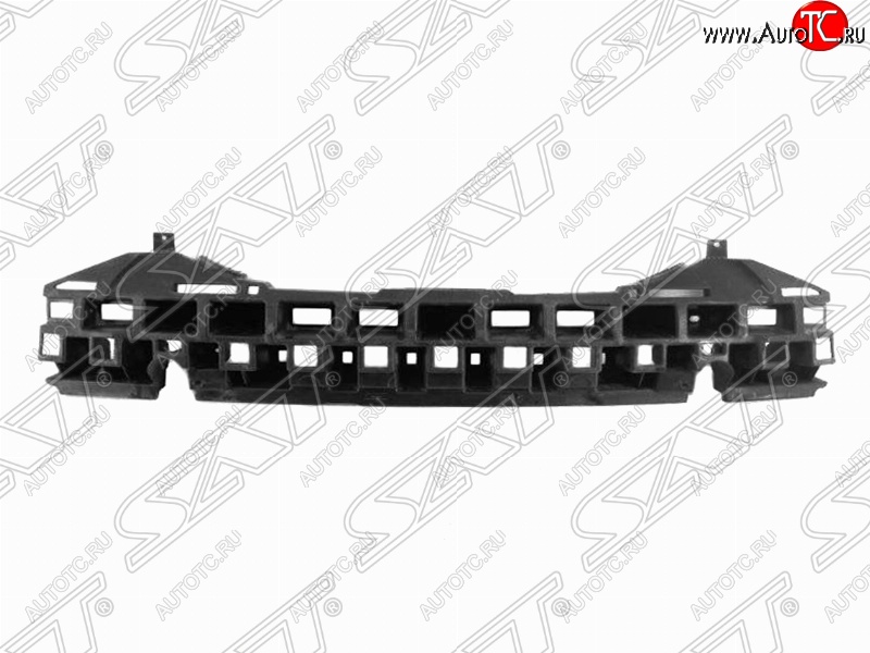 1 599 р. Усилитель переднего бампера SAT (пластик)  Hyundai Solaris  RBr (2010-2014) седан дорестайлинг, хэтчбэк дорестайлинг  с доставкой в г. Таганрог