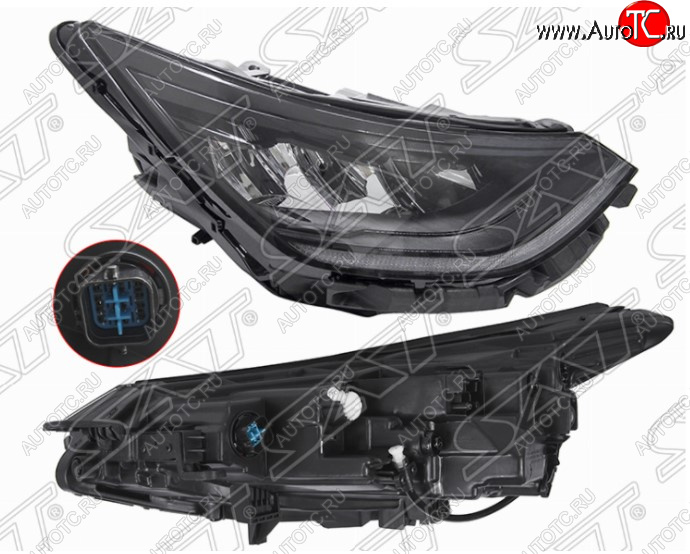 24 999 р. Правая передняя фара SAT (LED) Hyundai Sonata DN8 (2019-2022)  с доставкой в г. Таганрог