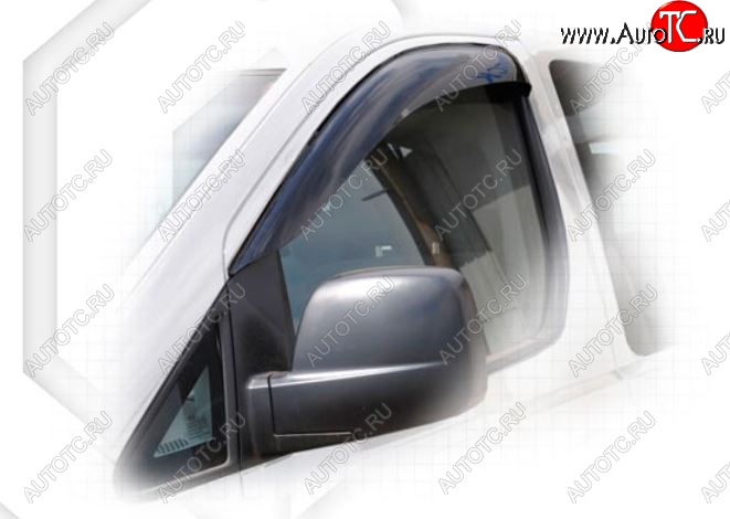 2 079 р. Дефлектора окон CA-Plastiс  Hyundai Starex/Grand Starex/H1  TQ (2014-2018) рестайлинг (Classic полупрозрачный)  с доставкой в г. Таганрог