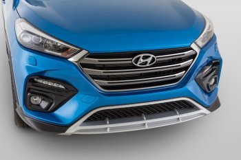 17 999 р. Передний бампер YT  Hyundai Tucson  TL (2015-2018) дорестайлинг (Неокрашенный)  с доставкой в г. Таганрог. Увеличить фотографию 5