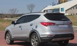 5 349 р. Комплект дефлекторов окон СТ Hyundai Santa Fe DM дорестайлинг (2012-2016)  с доставкой в г. Таганрог. Увеличить фотографию 2