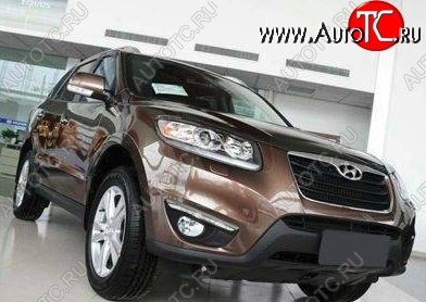 13 299 р. Дневные ходовые огни СТ Hyundai Santa Fe CM дорестайлинг (2006-2009)  с доставкой в г. Таганрог