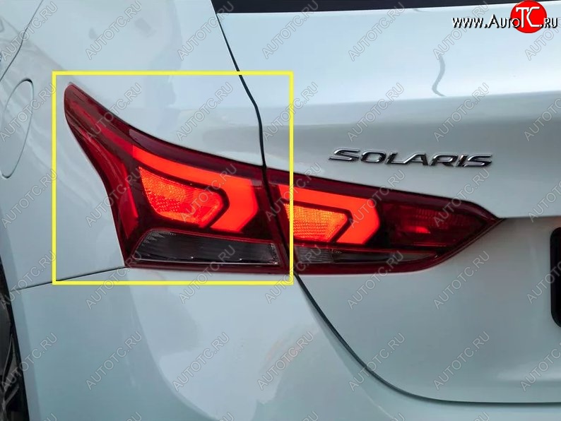 26 999 р. Фара задняя левая Стандартная (светодиодная)  Hyundai Solaris  HCR (2017-2020) седан дорестайлинг  с доставкой в г. Таганрог