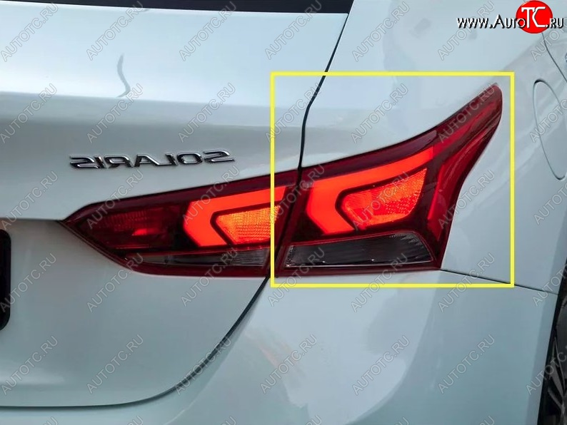 29 549 р. Фара задняя правая Стандартная (светодиодная)  Hyundai Solaris  HCR (2017-2020) седан дорестайлинг  с доставкой в г. Таганрог