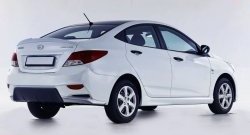 3 599 р. Пороги накладки Sport KIA Rio 3 QB дорестайлинг седан (2011-2015) (Неокрашенные)  с доставкой в г. Таганрог. Увеличить фотографию 6