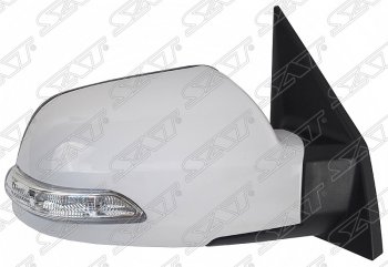 Боковое правое зеркало заднего вида SAT (поворот, 5 контактов) Hyundai Tucson JM (2004-2010)