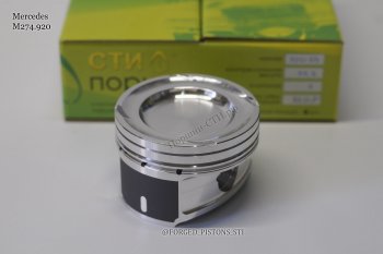 Поршни (Mercedes 2,0l 83,0мм M274.920 под кольца 1,2/1,5/2,0) СТИ INFINITI Q50 (V37), Q60 (CV37), Mercedes-Benz C-Class (W204,  W205), E-Class (W212,  W213), GLC class (X253,  C253), GLE class (W167), SLK class (R172), Vito (W447)  (диаметр поршня: 83.00)