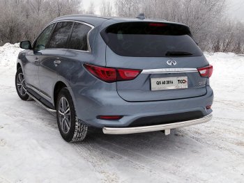 15 349 р. Фаркоп (тягово-сцепное устройство) TCC  INFINITI QX60  L50 (2016-2021) рестайлинг (Оцинкованный, шар E)  с доставкой в г. Таганрог. Увеличить фотографию 2