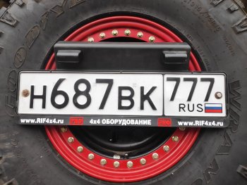 60 949 р. Бампер задний силовой РИФ (стандарт)  Jeep Wrangler  JK (2007-2018) (С квадратом под фаркоп и фонарями)  с доставкой в г. Таганрог. Увеличить фотографию 4