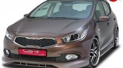 Пороги накладки CSR KIA Ceed 2 JD дорестайлинг универсал (2012-2016)