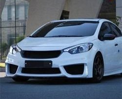 Передний бампер Drive KIA Cerato 3 YD дорестайлинг седан (2013-2016)