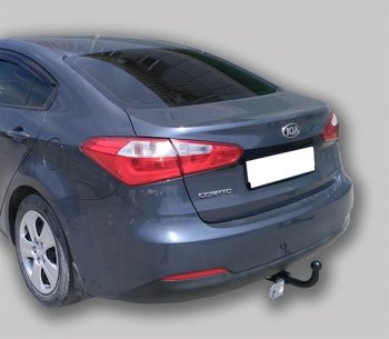 6 999 р. Фаркоп Лидер Плюс KIA Cerato 3 YD рестайлинг седан (2016-2019) (Без электропакета)  с доставкой в г. Таганрог. Увеличить фотографию 3