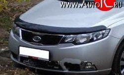 3 299 р. Дефлектор капота NovLine  KIA Cerato  2 TD (2008-2013) седан  с доставкой в г. Таганрог. Увеличить фотографию 1