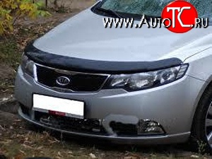 3 299 р. Дефлектор капота NovLine  KIA Cerato  2 TD (2008-2013) седан  с доставкой в г. Таганрог