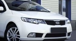 919 р. Реснички RA на фары KIA Cerato 2 TD седан (2008-2013) (Неокрашенные)  с доставкой в г. Таганрог. Увеличить фотографию 2