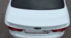 5 799 р. Спойлер BS KIA Rio 3 QB рестайлинг седан (2015-2017) (Неокрашенный)  с доставкой в г. Таганрог. Увеличить фотографию 2