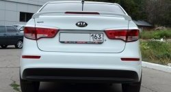 5 799 р. Спойлер BS KIA Rio 3 QB рестайлинг седан (2015-2017) (Неокрашенный)  с доставкой в г. Таганрог. Увеличить фотографию 8