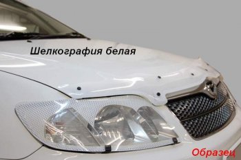 1 999 р. Дефлектор капота CA-Plastic  KIA Rio  X-line (2017-2021) (Classic черный, Без надписи)  с доставкой в г. Таганрог. Увеличить фотографию 6