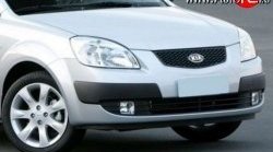 Передний бампер Стандартный KIA Rio 2 JB дорестайлинг, хэтчбэк 5 дв. (2005-2009)