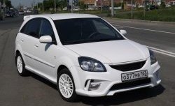 10 999 р. Передний бампер Vita Dm  KIA Rio ( 2 JB,  4 FB) (2005-2024) дорестайлинг седан, дорестайлинг, хэтчбэк 5 дв., рестайлинг, хэтчбэк 5 дв., рестайлинг седан (Без сетки, Неокрашенный)  с доставкой в г. Таганрог. Увеличить фотографию 5