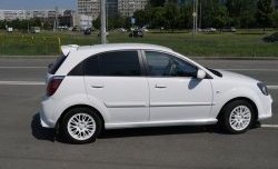 4 599 р. Комплект порогов Vita Dm  KIA Rio ( 2 JB,  4 FB) (2005-2024) дорестайлинг седан, дорестайлинг, хэтчбэк 5 дв., рестайлинг, хэтчбэк 5 дв., рестайлинг седан (Неокрашенные)  с доставкой в г. Таганрог. Увеличить фотографию 9