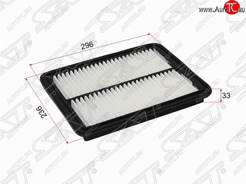 369 р. Фильтр воздушный двигателя SAT (2.4/2.5/3.5)  KIA Sorento  BL (2002-2010) дорестайлинг, рестайлинг  с доставкой в г. Таганрог