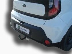 7 199 р. Фаркоп Лидер Плюс. KIA Soul PS дорестайлинг (2014-2016) (Без электропакета)  с доставкой в г. Таганрог. Увеличить фотографию 3