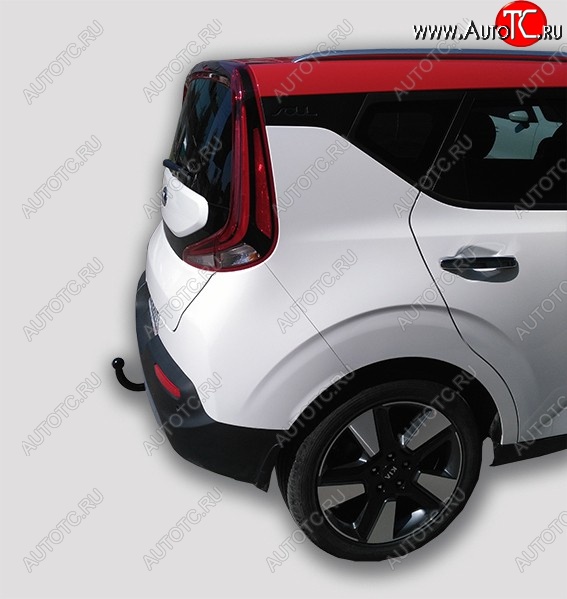 7 299 р. Фаркоп Лидер Плюс KIA Soul SK3 (2018-2022) (Без электропакета)  с доставкой в г. Таганрог