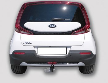 7 299 р. Фаркоп Лидер Плюс KIA Soul SK3 (2018-2022) (Без электропакета)  с доставкой в г. Таганрог. Увеличить фотографию 2