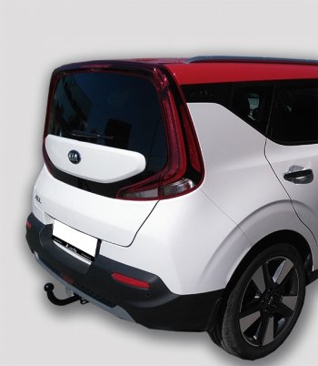 7 299 р. Фаркоп Лидер Плюс KIA Soul SK3 (2018-2022) (Без электропакета)  с доставкой в г. Таганрог. Увеличить фотографию 3