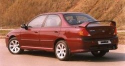 3 549 р. Пороги накладки Nika Sport KIA Spectra (2000-2009) (Неокрашенные)  с доставкой в г. Таганрог. Увеличить фотографию 4