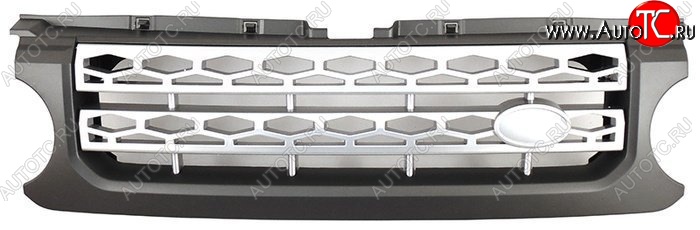 11 249 р. Решётка радиатора SAT  Land Rover Discovery  4 L319 (2009-2016) (Неокрашенная)  с доставкой в г. Таганрог