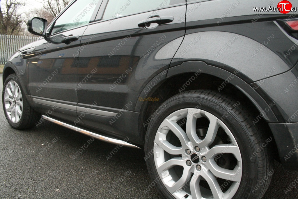 11 749 р. Пороги SS Land Rover Range Rover Evoque 1 L538 дорестайлинг 5 дв. (2011-2015)  с доставкой в г. Таганрог