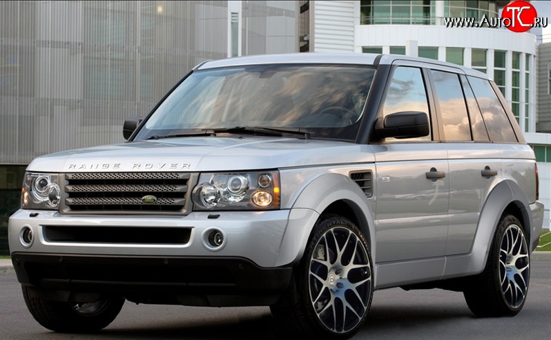 44 549 р. Комплект накладок на колёсные арки Arden Land Rover Range Rover Sport 1 L320 дорестайлинг (2005-2009) (Неокрашенные)  с доставкой в г. Таганрог