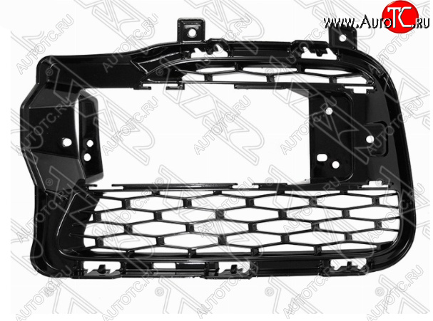 3 299 р. Правая оправа противотуманной фары SAT (пр-во Тайвань)  Land Rover Range Rover Sport  2 L494 (2013-2017) дорестайлинг  с доставкой в г. Таганрог