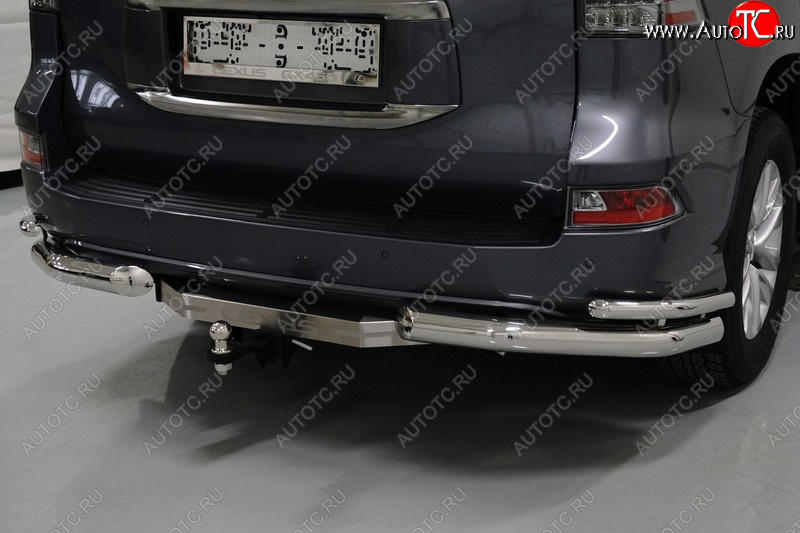 21 849 р. Фаркоп (тягово-сцепное устройство) TCC (надпись Lexus)  Lexus GX460  J150 (2019-2022) 2-ой рестайлинг (Оцинкованный, шар E)  с доставкой в г. Таганрог