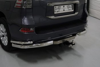 24 999 р. Фаркоп (тягово-сцепное устройство) TCC (надпись Lexus)  Lexus GX460  J150 (2019-2022) 2-ой рестайлинг (Оцинкованный, шар E - нержавейка)  с доставкой в г. Таганрог. Увеличить фотографию 1